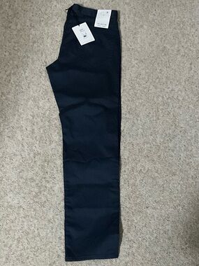 Joe’s Navy Straight-Leg Pants